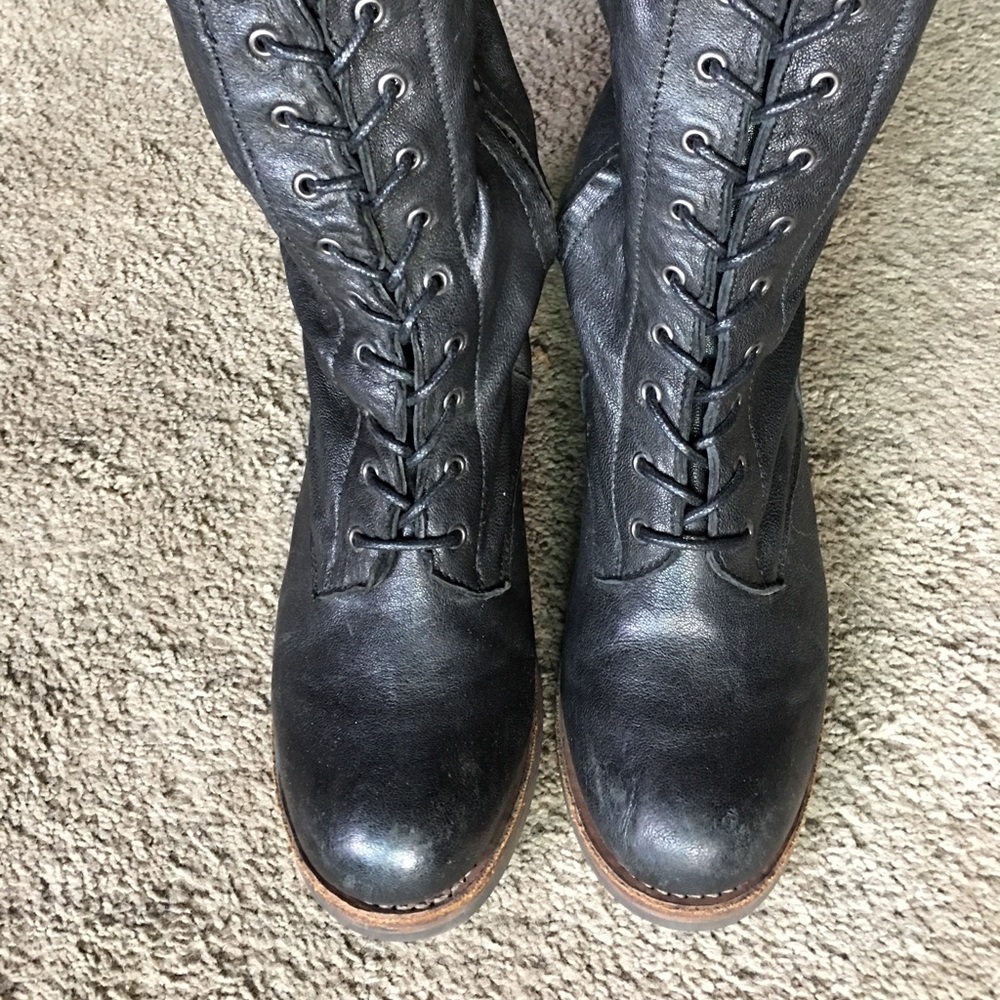 Jeffrey Campbell Lace Up Boots